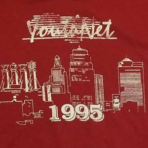 VTG FRUIT of The LOOM BEST YouthNet 1995 XL tshirt